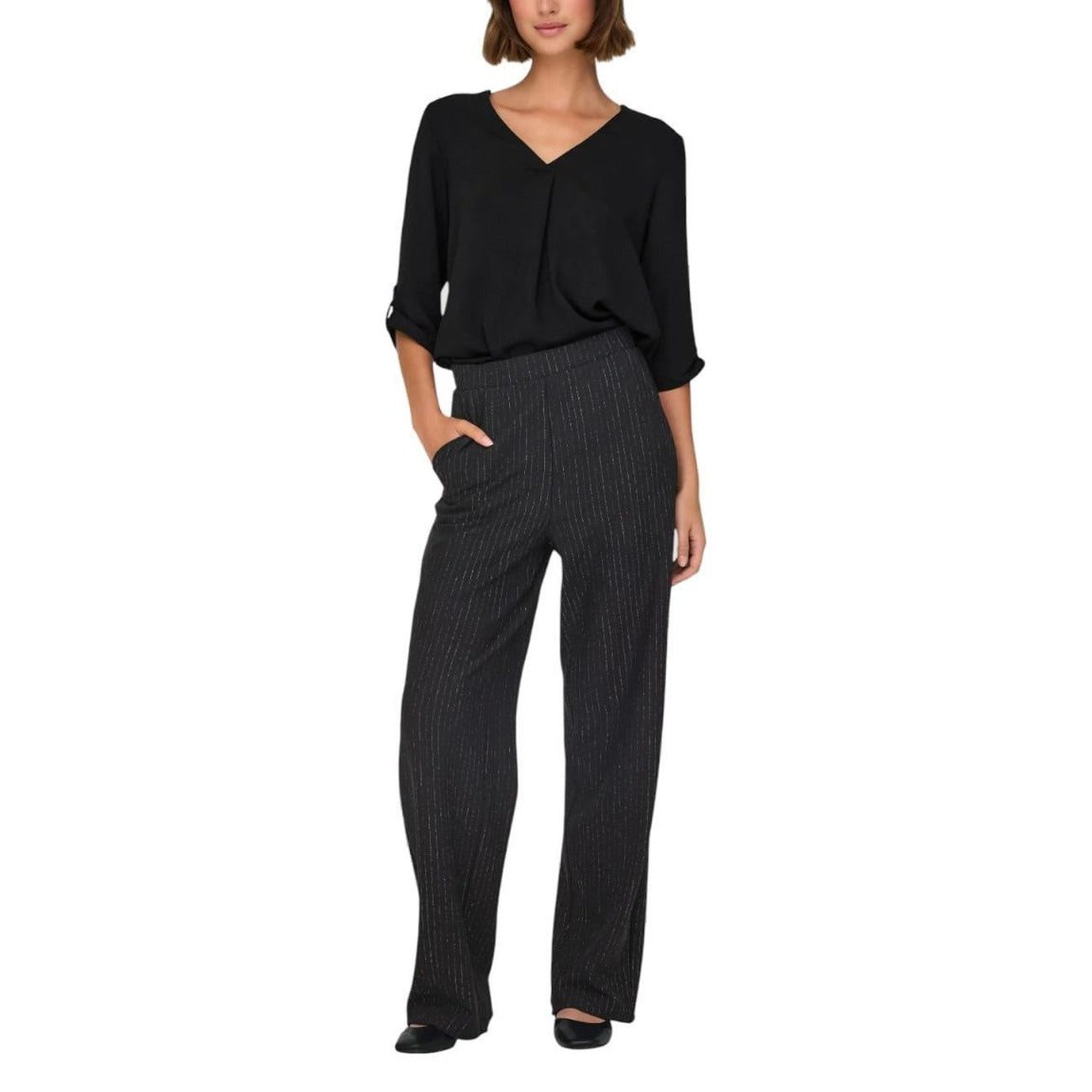 Jacqueline De Yong Pantaloni Donna